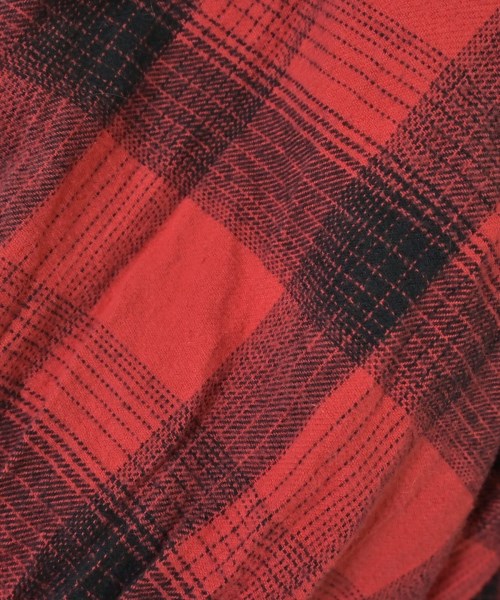 crinkle crinkle crinkle（クリンクルクリンクルクリンクル）カジュアルシャツ 赤 サイズ:F レディース/2200674130012