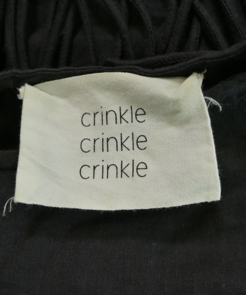 crinkle crinkle crinkle（クリンクルクリンクルクリンクル）ブラウス 黒 サイズ:F レディース/2200698746015