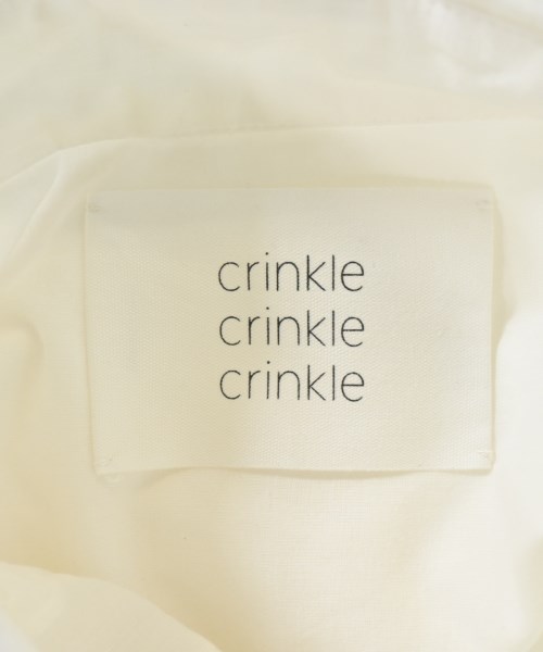 crinkle crinkle crinkle（クリンクルクリンクルクリンクル）カジュアルシャツ 白 サイズ:F レディース/2200694630158