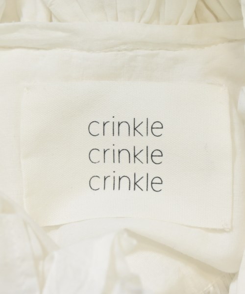 crinkle crinkle crinkle（クリンクルクリンクルクリンクル）ブラウス 白 サイズ:F レディース/2200694630165
