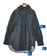 crinkle crinkle crinkle（クリンクルクリンクルクリンクル）ブラウス 黒 サイズ:F レディース/2200694630172