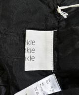 crinkle crinkle crinkle（クリンクルクリンクルクリンクル）ひざ丈スカート 黒 サイズ:F レディース/2200694630189