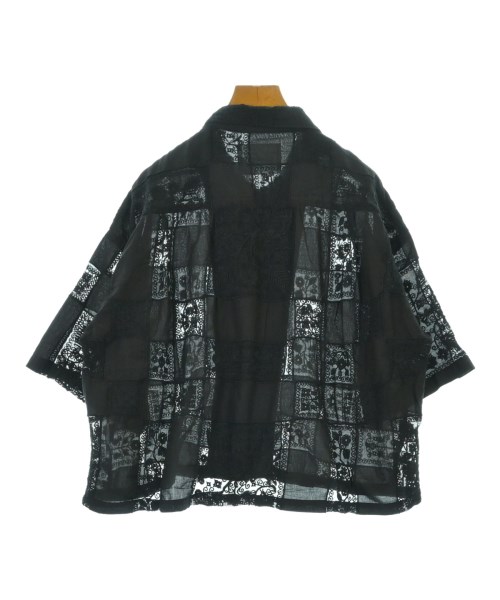 crinkle crinkle crinkle（クリンクルクリンクルクリンクル）カジュアルシャツ 黒 サイズ:F レディース/2200697148032