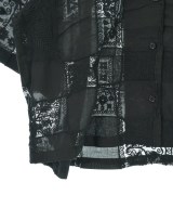 crinkle crinkle crinkle（クリンクルクリンクルクリンクル）カジュアルシャツ 黒 サイズ:F レディース/2200697148032