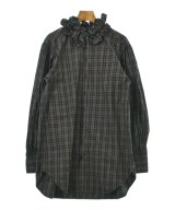 crinkle crinkle crinkle（クリンクルクリンクルクリンクル）カジュアルシャツ 黒 サイズ:F レディース/2200652981049