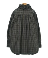 crinkle crinkle crinkle（クリンクルクリンクルクリンクル）カジュアルシャツ 黒 サイズ:F レディース/2200652981049