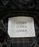 crinkle crinkle crinkle（クリンクルクリンクルクリンクル）カジュアルシャツ 黒 サイズ:F レディース/2200652981049