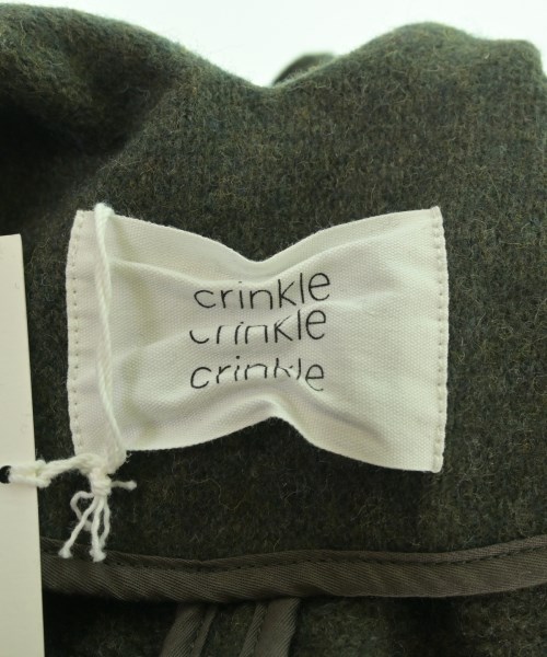 crinkle crinkle crinkle（クリンクルクリンクルクリンクル）ブラウス カーキ サイズ:F レディース/2200655339021