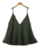 crinkle crinkle crinkle（クリンクルクリンクルクリンクル）ブラウス カーキ サイズ:F レディース/2200655339021