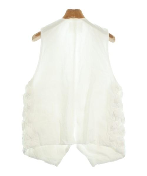 crinkle crinkle crinkle（クリンクルクリンクルクリンクル）ベスト 白 サイズ:F レディース/2200657997021