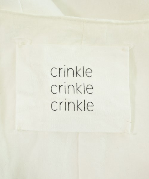 crinkle crinkle crinkle（クリンクルクリンクルクリンクル）ベスト 白 サイズ:F レディース/2200657997021
