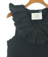 crinkle crinkle crinkle（クリンクルクリンクルクリンクル）ベスト 黒 サイズ:F レディース/2200660317014