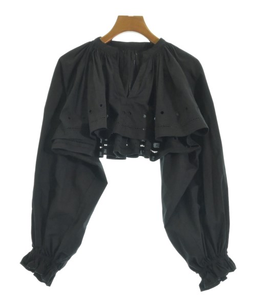 crinkle crinkle crinkle(クリンクルクリンクルクリンクル)ブラウス 黒 サイズ:F/2200661866016