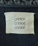 crinkle crinkle crinkle（クリンクルクリンクルクリンクル）カジュアルシャツ 紺 サイズ:F レディース/2200712728096