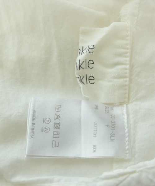 crinkle crinkle crinkle（クリンクルクリンクルクリンクル）ブラウス 白 サイズ:F レディース/2200717568093