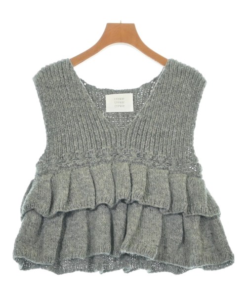 crinkle crinkle crinkle(クリンクルクリンクルクリンクル)のベスト/ノースリーブ サイズ:F 9,900円