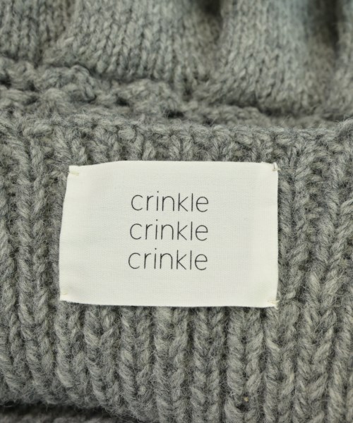 crinkle crinkle crinkle（クリンクルクリンクルクリンクル）ベスト/ノースリーブ グレー サイズ:F レディース/2200720231052