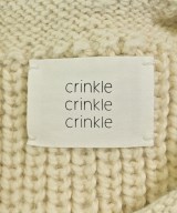 crinkle crinkle crinkle（クリンクルクリンクルクリンクル）ニット・セーター 白 サイズ:F レディース/2200726466083