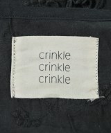 crinkle crinkle crinkle（クリンクルクリンクルクリンクル）カジュアルシャツ 黒 サイズ:F レディース/2200728550049