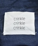crinkle crinkle crinkle（クリンクルクリンクルクリンクル）カジュアルシャツ 紺 サイズ:F レディース/2200680295019