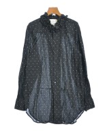 crinkle crinkle crinkle（クリンクルクリンクルクリンクル）カジュアルシャツ 黒 サイズ:F レディース/2200681030107