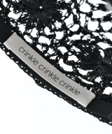 crinkle crinkle crinkle（クリンクルクリンクルクリンクル）ヘアアクセサリー 黒 サイズ:- レディース/2200685265093