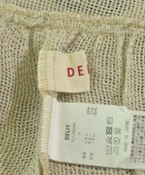 DELIY（デリー）ベスト ベージュ サイズ:F レディース/2200721771090