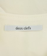 Deux clefs（ドゥクレ）ベスト 白 サイズ:S レディース/2200647350195