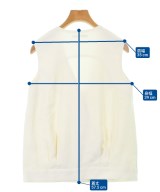 Deux clefs（ドゥクレ）ベスト 白 サイズ:S レディース/2200647350195