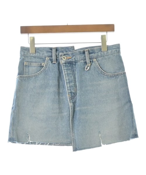 eenie(イーニー)ミニスカート 青 サイズ:F/2200667256057