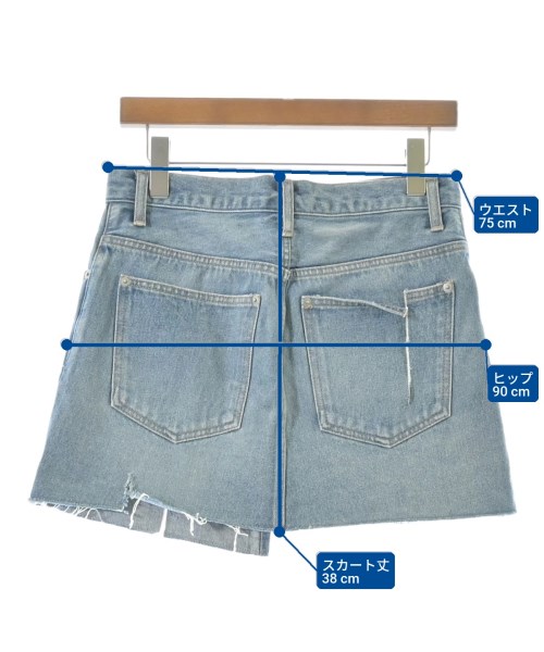 eenie（イーニー）ミニスカート 青 サイズ:F レディース/2200667256057