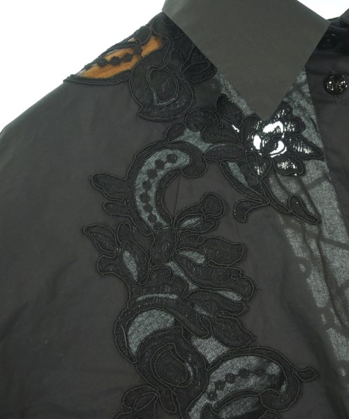 ERMANNO FIRENZE（エルマンノシェルヴィーノ）カジュアルシャツ 黒 サイズ:38(S位) レディース/2200646452128