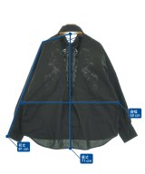 ERMANNO FIRENZE（エルマンノシェルヴィーノ）カジュアルシャツ 黒 サイズ:38(S位) レディース/2200646452128