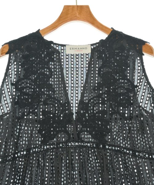 ERMANNO FIRENZE（エルマンノシェルヴィーノ）ブラウス 黒 サイズ:40(M位) レディース/2200664296032