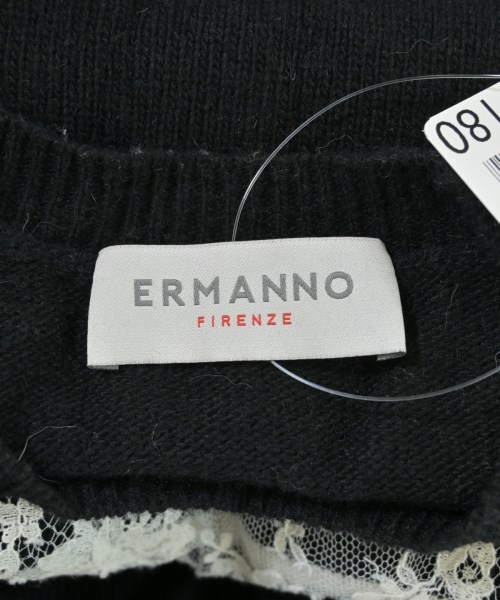 ERMANNO FIRENZE（エルマンノシェルヴィーノ）ニット・セーター 黒 サイズ:38(M位) レディース/2200670834020