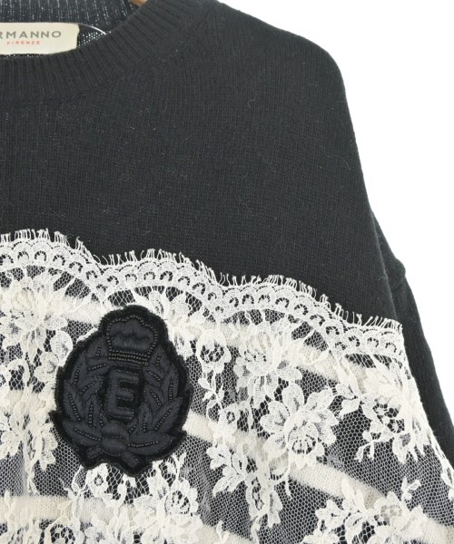 ERMANNO FIRENZE（エルマンノシェルヴィーノ）ニット・セーター 黒 サイズ:38(M位) レディース/2200670834020