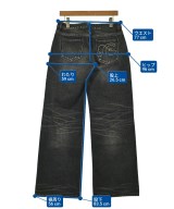 FAX COPY EXPRESS（ファックスコピーエクスプレス）デニムパンツ 黒 サイズ:L メンズ/2200637804011