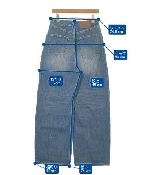 FAX COPY EXPRESS（ファックスコピーエクスプレス）デニムパンツ 青 サイズ:L メンズ/2200605977167