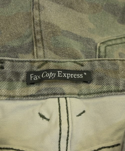 FAX COPY EXPRESS（ファックスコピーエクスプレス）デニムパンツ カーキ サイズ:S レディース/2200716971252