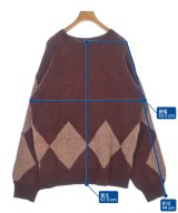 gemme （ジェミー）ニット・セーター 赤 サイズ:F レディース/2200659646057