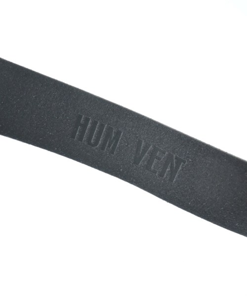 HUM VENT（ヒューベント）ベルト 黒 サイズ:- メンズ/2200665919077