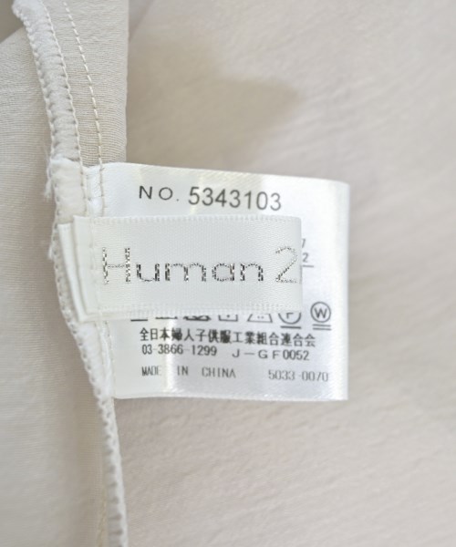 Human 2nd Occasion（ヒューマンセカンドオケーション）ブラウス グレー サイズ:M レディース/2200642639127