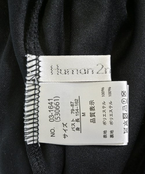 Human 2nd Occasion（ヒューマンセカンドオケーション）ブラウス 黒 サイズ:M レディース/2200609265291