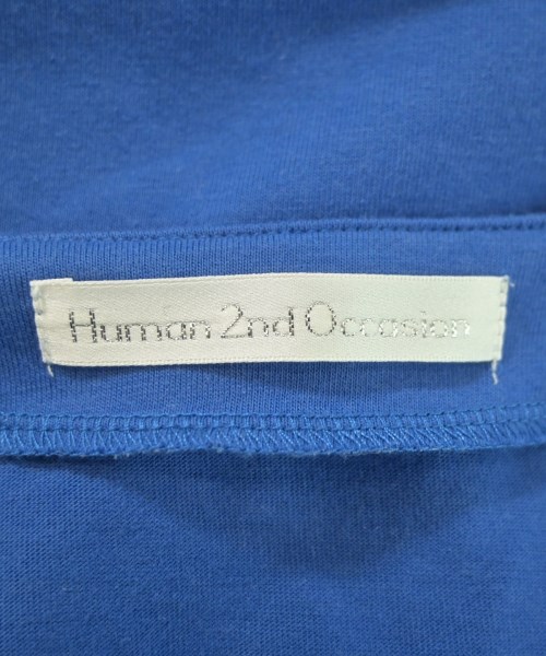 Human 2nd Occasion（ヒューマンセカンドオケーション）Tシャツ・カットソー 青 サイズ:M レディース/2200660240046