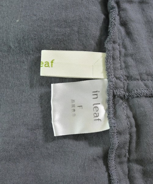 in leaf（インリーフ）その他 グレー サイズ:F レディース/2200628570031