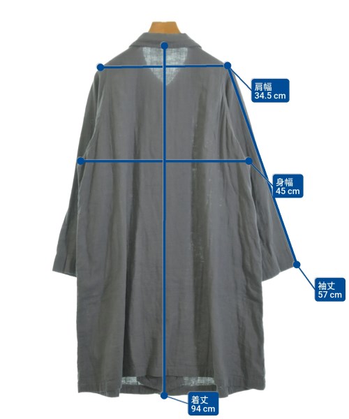 in leaf（インリーフ）その他 グレー サイズ:F レディース/2200628570031