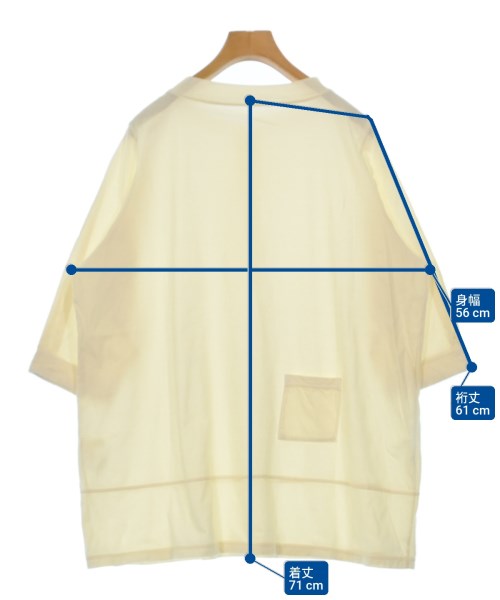 in leaf（インリーフ）Tシャツ・カットソー 白 サイズ:F レディース/2200628570086