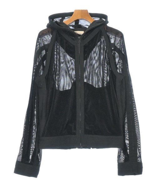 JIAN YE(ジェンイェ)パーカー 黒 サイズ:M/2200672913051