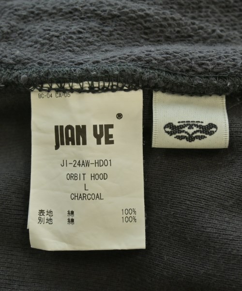 JIAN YE（ジェンイェ）パーカー グレー サイズ:L メンズ/2200656838035