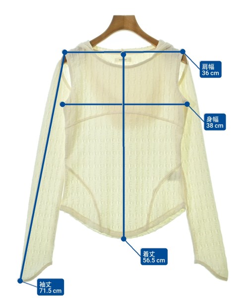 Knuth Marf（クヌースマーフ）Tシャツ・カットソー 白 サイズ:F レディース/2200664246402